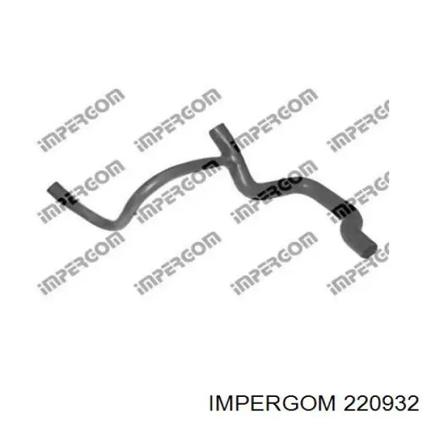 220932 Impergom Шланг/патрубок радіатора охолодження, нижній