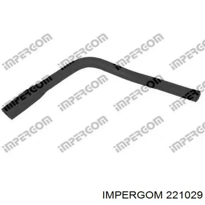 221029 Impergom шланг/патрубок радіатора охолодження, верхній