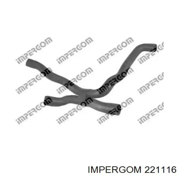 Купити DWW051TT Thermotec Шланг/патрубок радіатора охолодження, верхній
