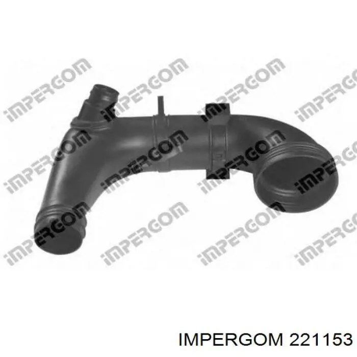 Шланг/патрубок інтеркуллера Impergom 221153 ціна, від 15.24 USD