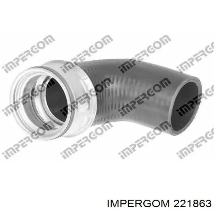 Купити 221863 Impergom Патрубок повітряний, вихід з турбіни (наддув)