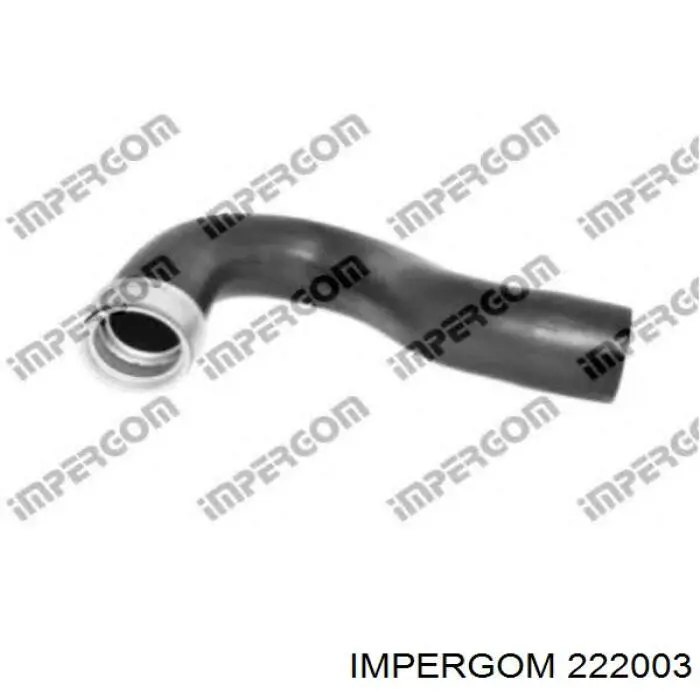 Патрубок повітряний, дросельної заслінки Impergom 222003 ціна, від 12.67 USD