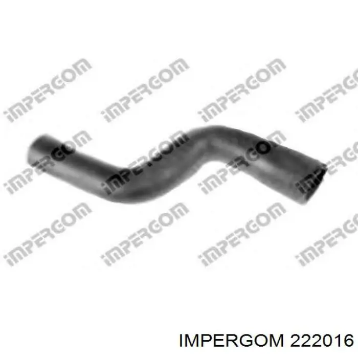 Шланг/патрубок радіатора охолодження, нижній Impergom 222016 ціна, від 4.87 USD