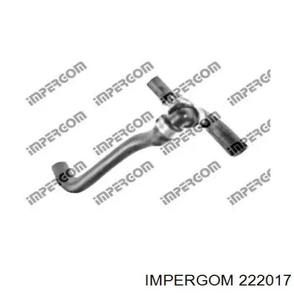 Патрубок термостата 222017 Impergom
