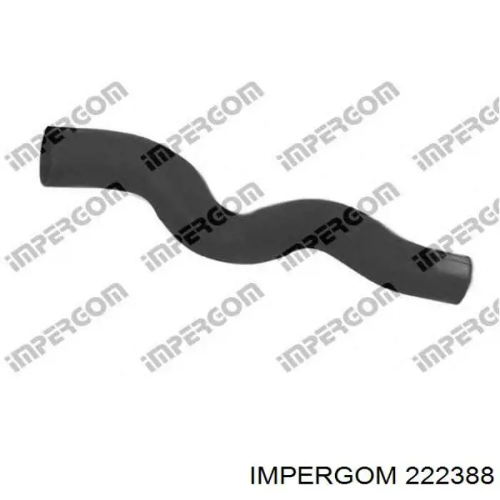 Шланг/патрубок водяного насосу, приймальний Impergom 222388 ціна, від 45.63 USD