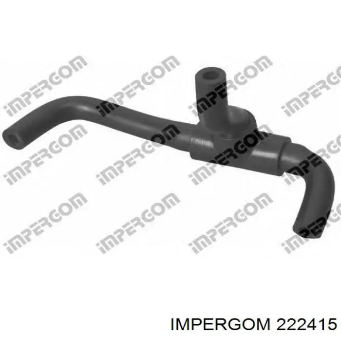 Шланг/патрубок радіатора охолодження, нижній Impergom 222415 ціна, від 7.70 USD