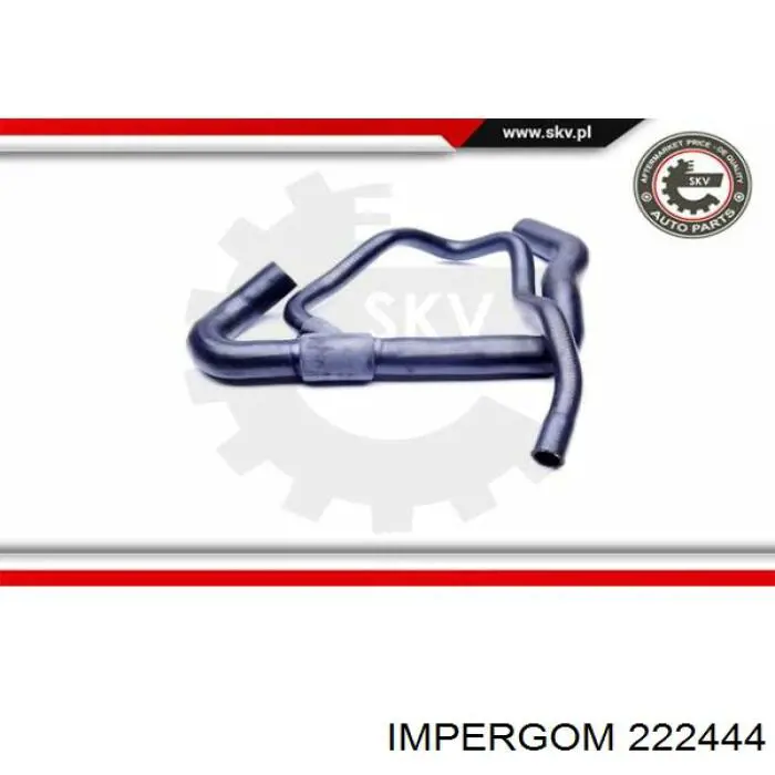 Купити 1353883 Ford Шланг/патрубок радіатора охолодження, нижній
