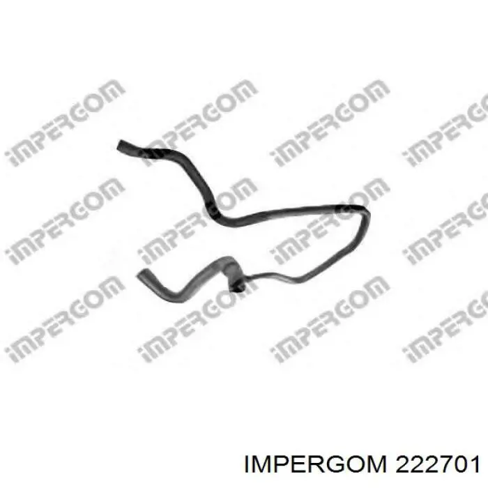 Шланг/патрубок радіатора охолодження, нижній Impergom 222701 ціна, від 20.31 USD