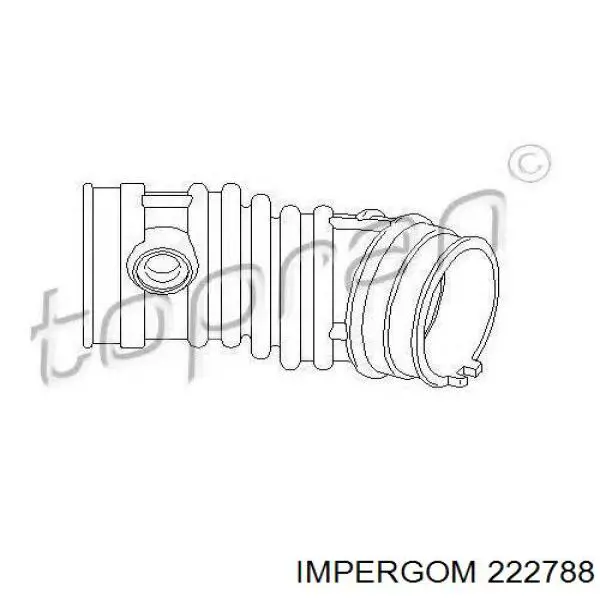 Трубка, що нагнітається Impergom 222788 ціна, від 17.74 USD