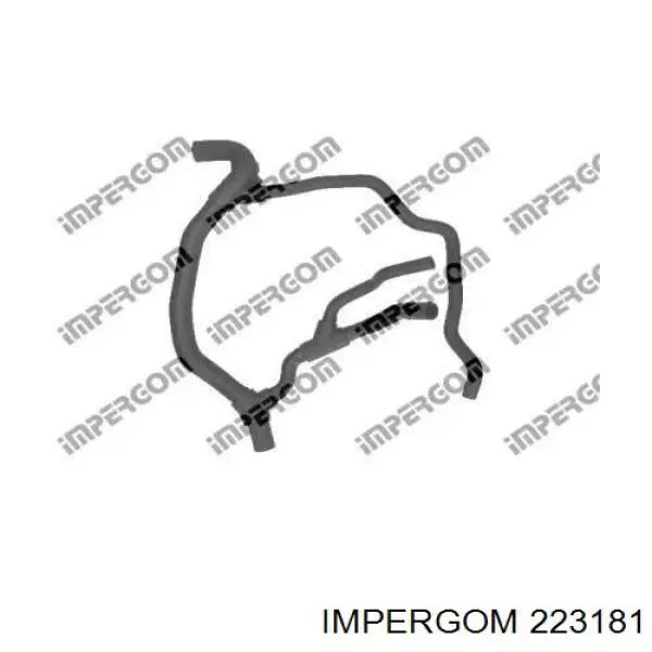 Шланг/патрубок радіатора охолодження, нижній Impergom 223181 ціна, від 37.38 USD