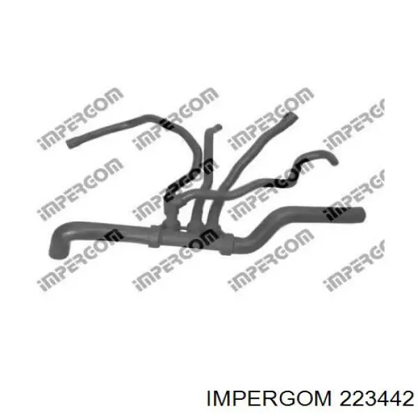 Шланг/патрубок радіатора охолодження, нижній Thermotec DWR055TT ціна, від 35.35 USD