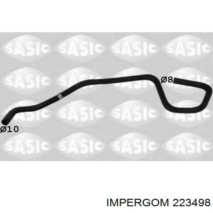 Шланг/патрубок системи охолодження Fast FT61115 ціна, від 3.85 USD
