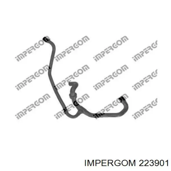 Шланг/патрубок радіатора охолодження, нижній Thermotec DWM043TT ціна, від 14.64 USD