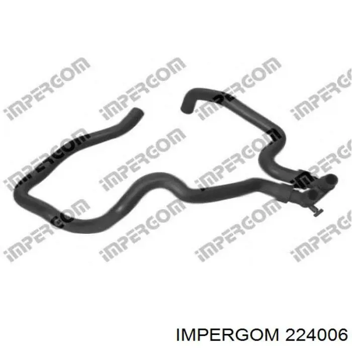 Шланг/патрубок водяного насосу, приймальний Impergom 224006 ціна, від 34.93 USD