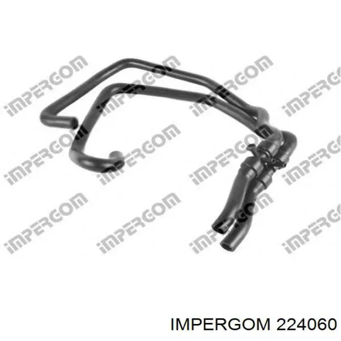 Шланг розширювального бачка, нижній Impergom 224060 ціна, від 8.10 USD