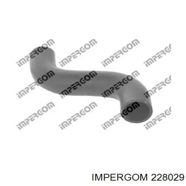 228029 Impergom Шланг/патрубок радіатора охолодження, нижній