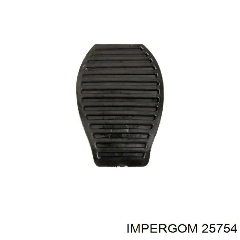 Накладка педалі зчеплення Impergom 25754 ціна, від 1.69 USD