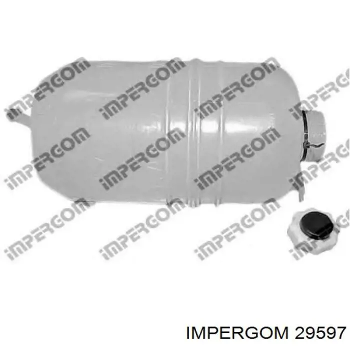 Бачок системи охолодження 7701460422 Renault (RVI)