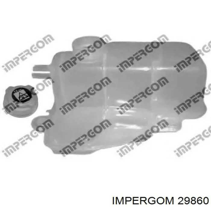 29860 Impergom бачок системи охолодження, розширювальний