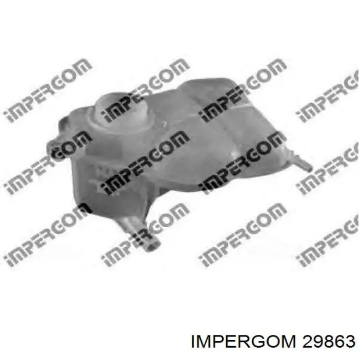Бачок системи охолодження 3002ZB1 Polcar