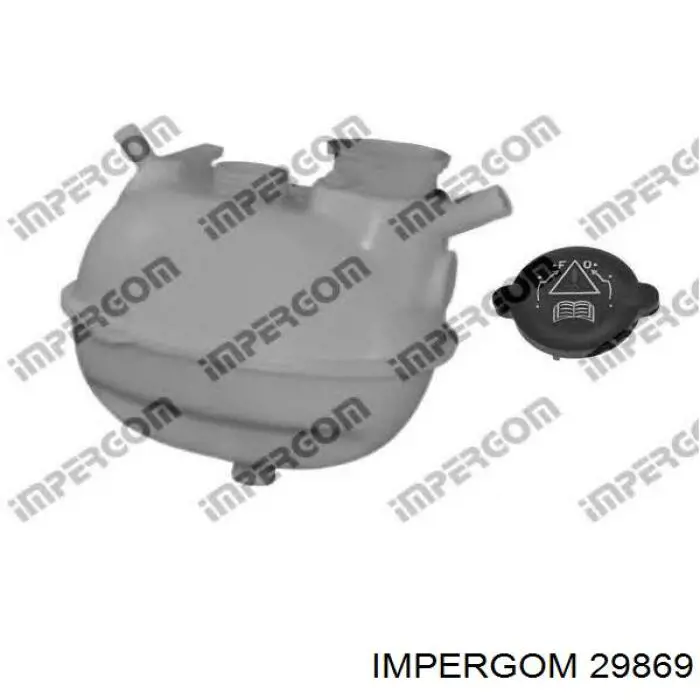 3017ZB3 Polcar Розширювальний бачок охолодження