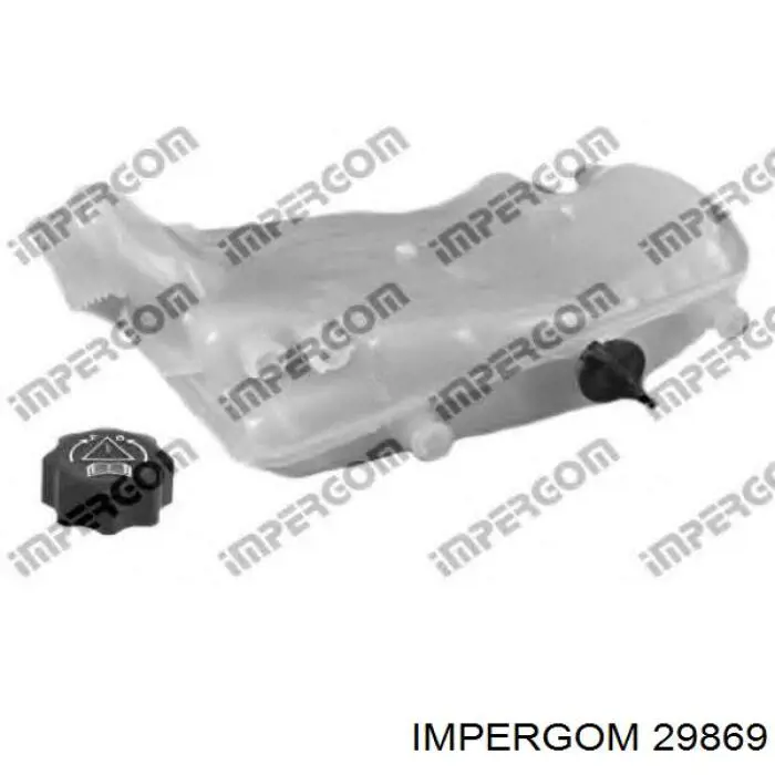 Бачок системи охолодження 3017ZB3 Polcar