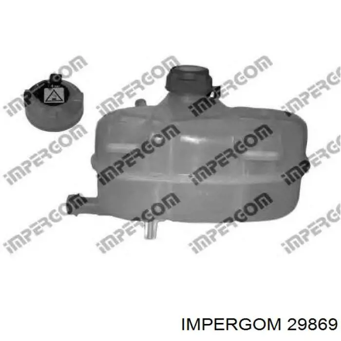Бачок розширювальний Polcar 3017ZB3