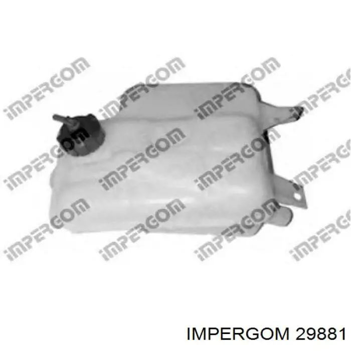 Бачок системи охолодження 46442366 Fiat/Alfa/Lancia