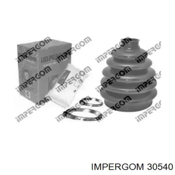 30540 Impergom Пильник ШРУСа зовнішній, передній піввісі
