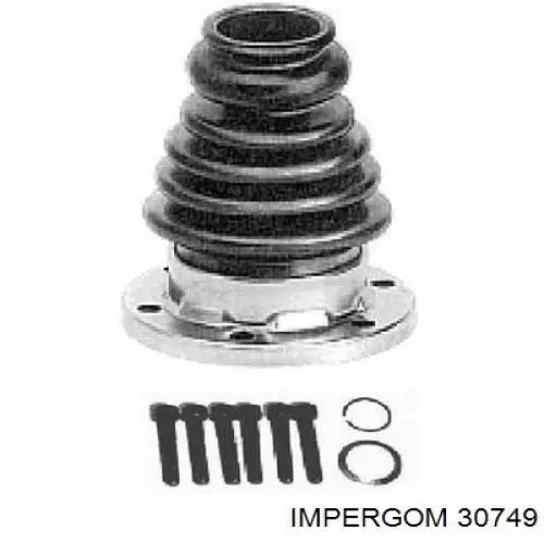 Пильник ШРУСа внутрішній, правий Impergom 30749 ціна, від 8.55 USD