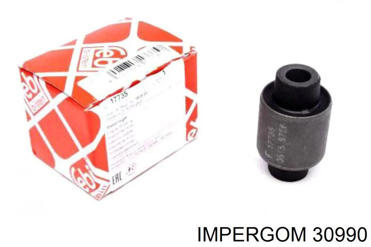 Подушка (опора) двигуна, задня (сайлентблок) 30990 Impergom
