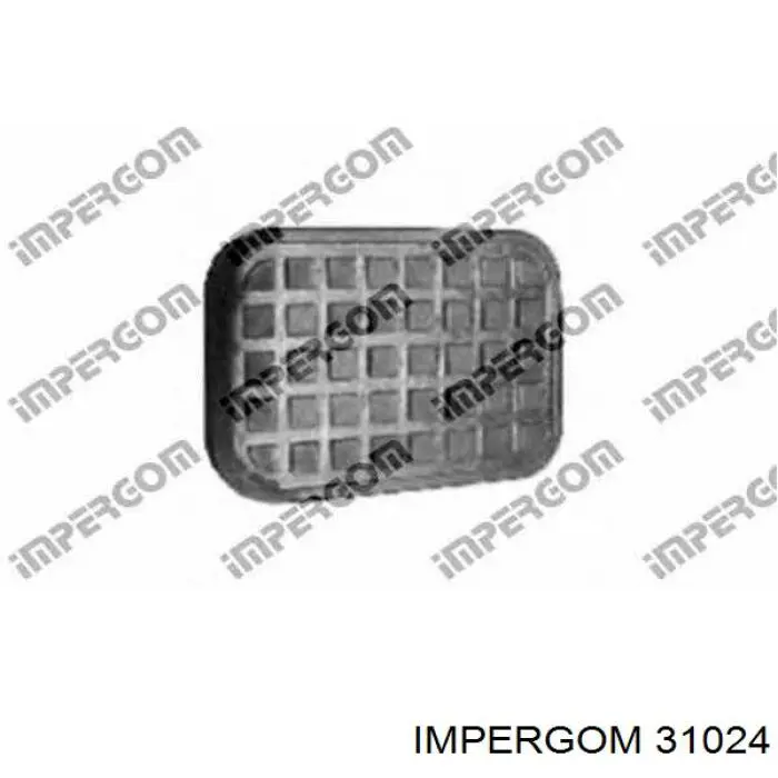IMP31024 Impergom накладка педалі гальма