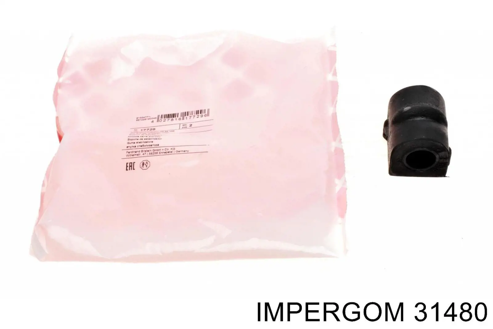 Купити 31480 Impergom Сайлентблок задньої балки