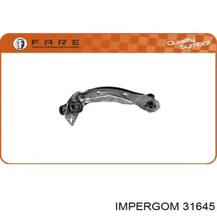 Кронштейн передньої балки 31645 Impergom