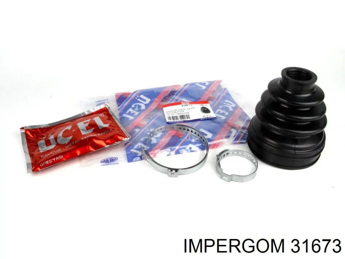 Пильник гранати внутрішній, передній півосі Impergom 31673 ціна, від 11.67 USD