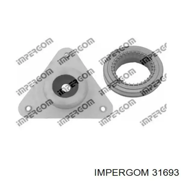 Опора стійки амортизатора переднього Impergom 31693 ціна, від 30.61 USD