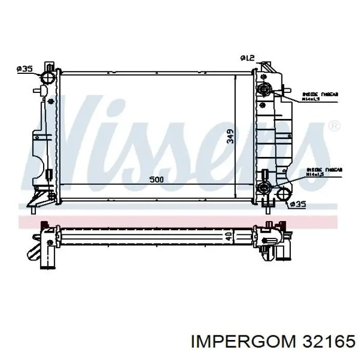 Пильник гранати внутрішній, передній півосі Impergom 32165 ціна, від 8.95 USD