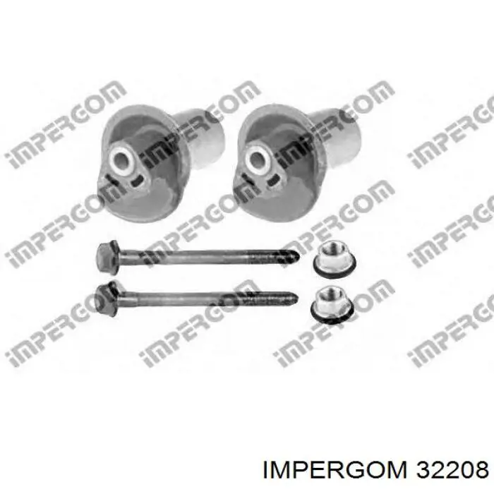 Сайлентблок задньої балки 32208 Impergom