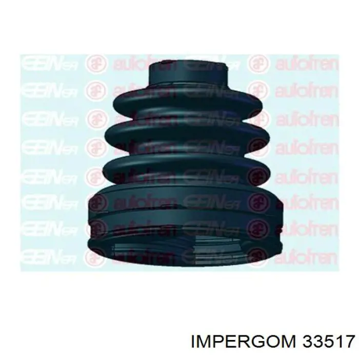33517 Impergom пильник шруса внутрішній, передній піввісі