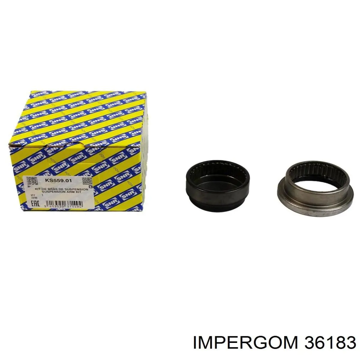 Сайлентблок заднього поздовжнього важеля, передній 36183 Impergom