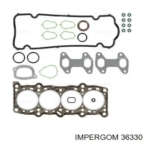 Сайлентблок задньої балки 36330 Impergom