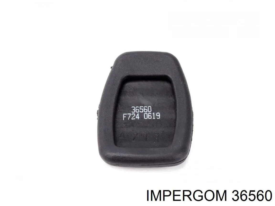 36560 Impergom накладка педалі зчеплення