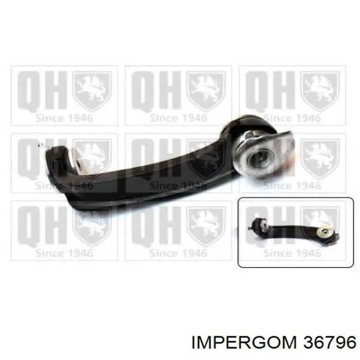 Кронштейн передньої балки 36796 Impergom