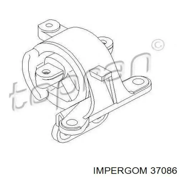 Подушка двигуна задня 1226740 Ford