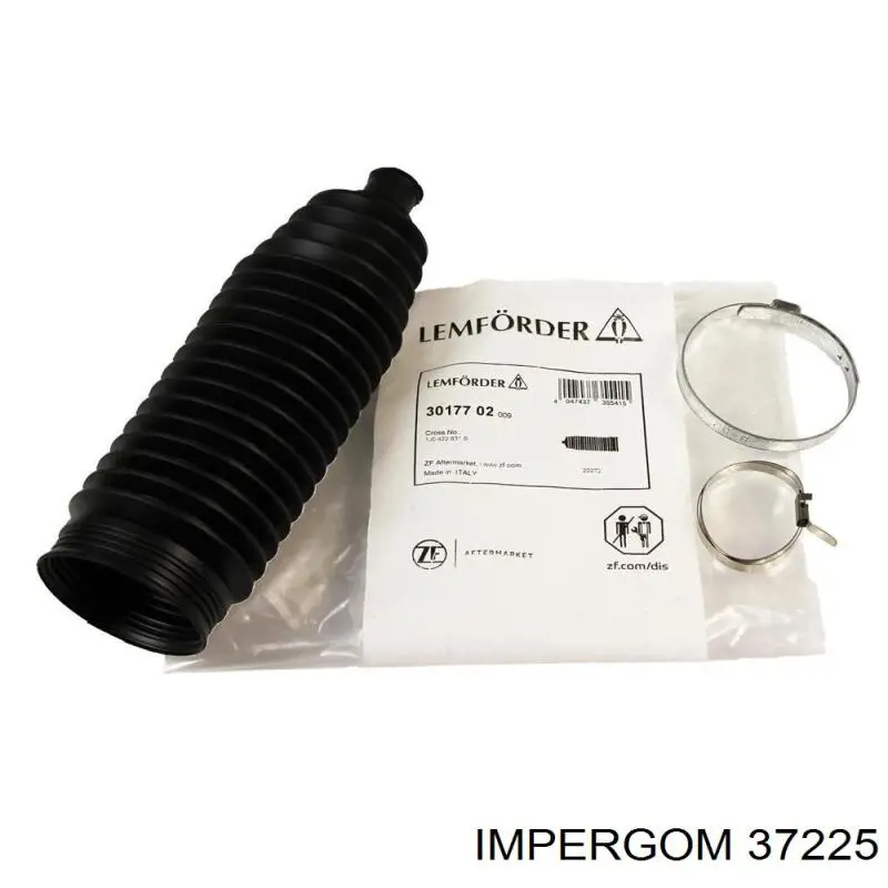 Пильник рульової рейки 37225 Impergom