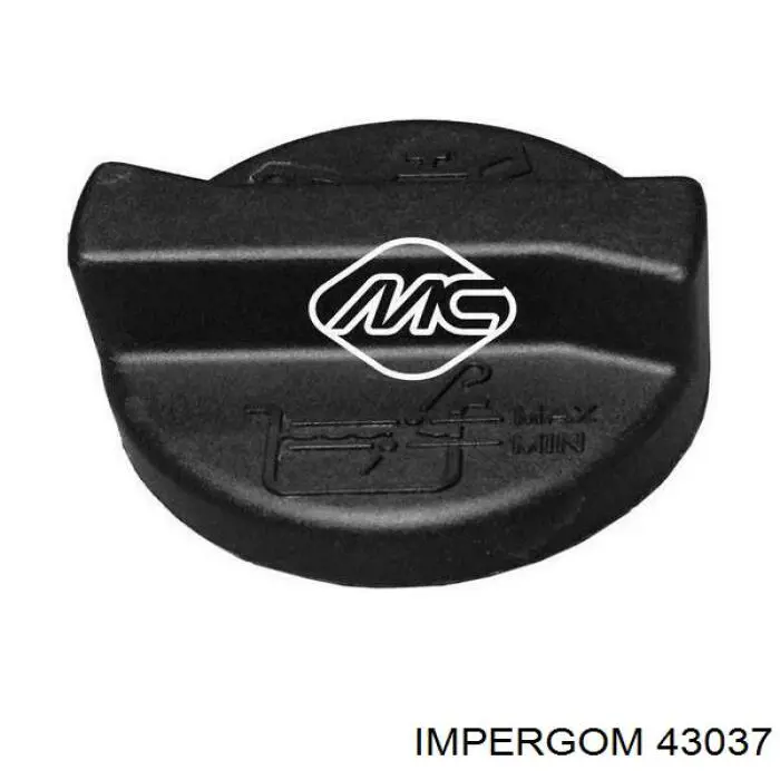Кришка маслозаливной горловини Impergom 43037 ціна, від 3.75 USD