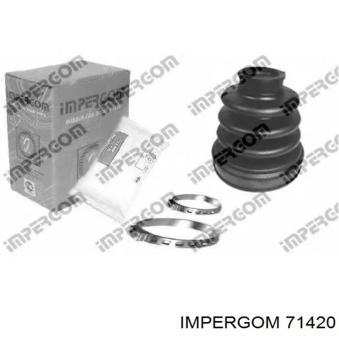 71420 Impergom Пильник ШРУСа зовнішній, передній піввісі