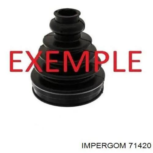 Купити 71420 Impergom Пильник шарніра приводу