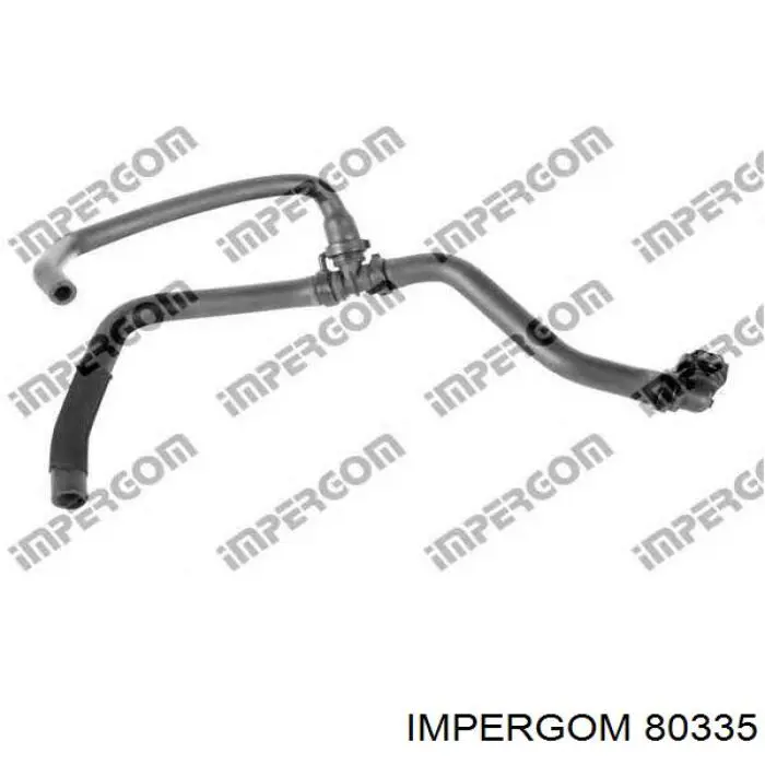 Шланг/патрубок водяного насосу, нагнітаючий Impergom 80335 ціна, від 37.71 USD