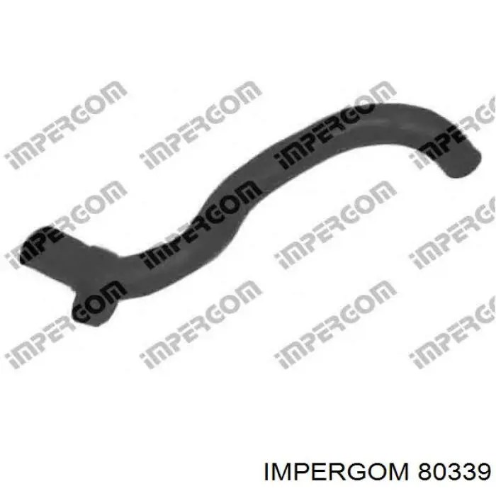 Патрубок термостата 80339 Impergom